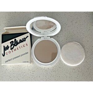 Joe Blasco Cosmetics Perfect Pressed Powder Compact Mirror Light Finish USA